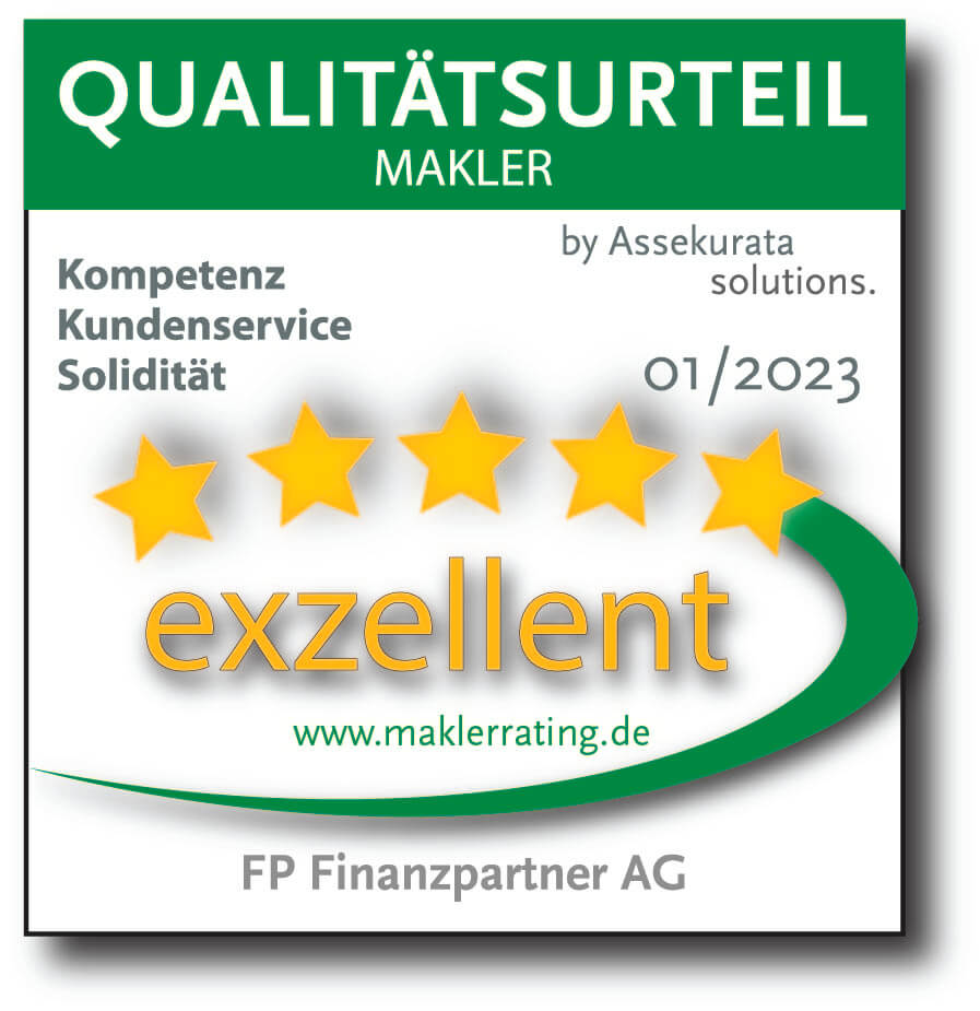 FP Finanzpartner, Auszeichnung, Exzellent